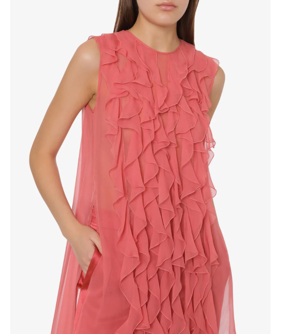 ALBERTA FERRETTI Шелковая блузы, фото 4