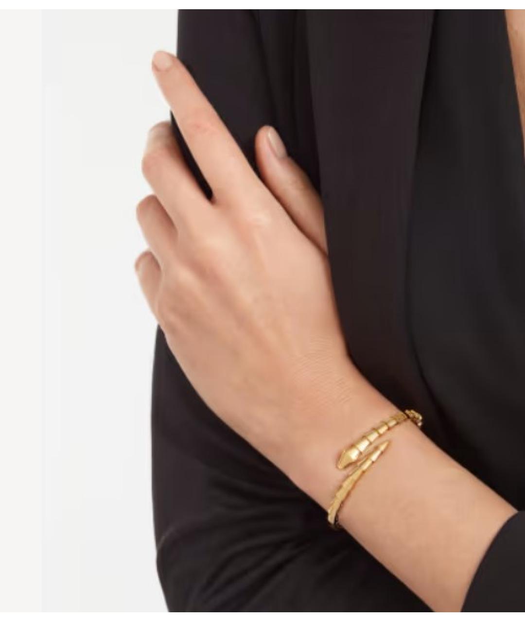 BVLGARI Золотой браслет из желтого золота, фото 3