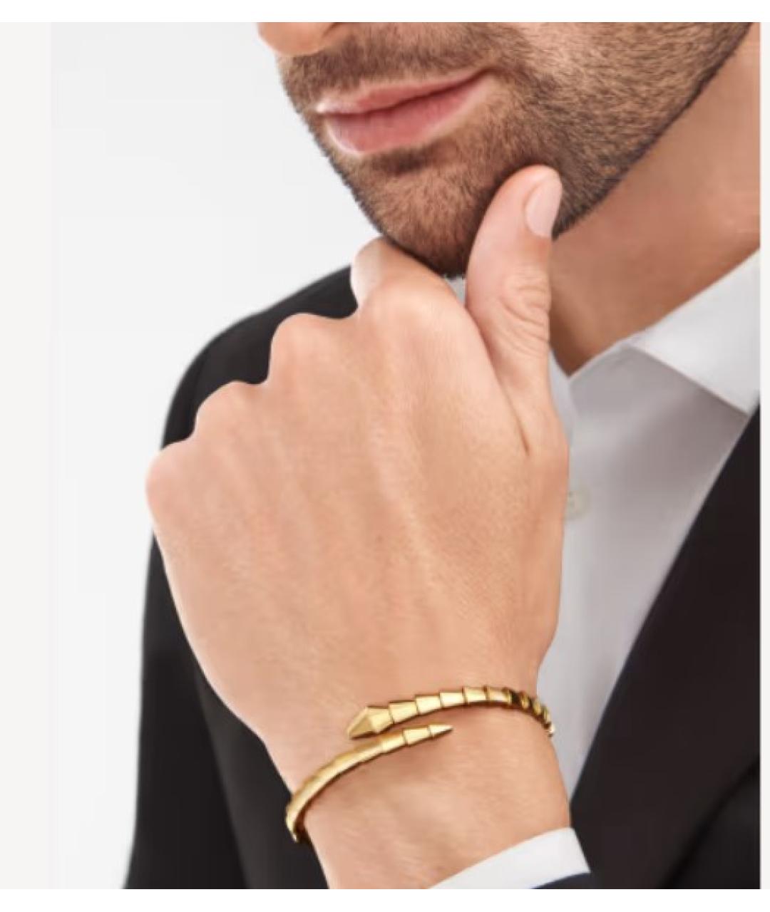 BVLGARI Золотой браслет из желтого золота, фото 4