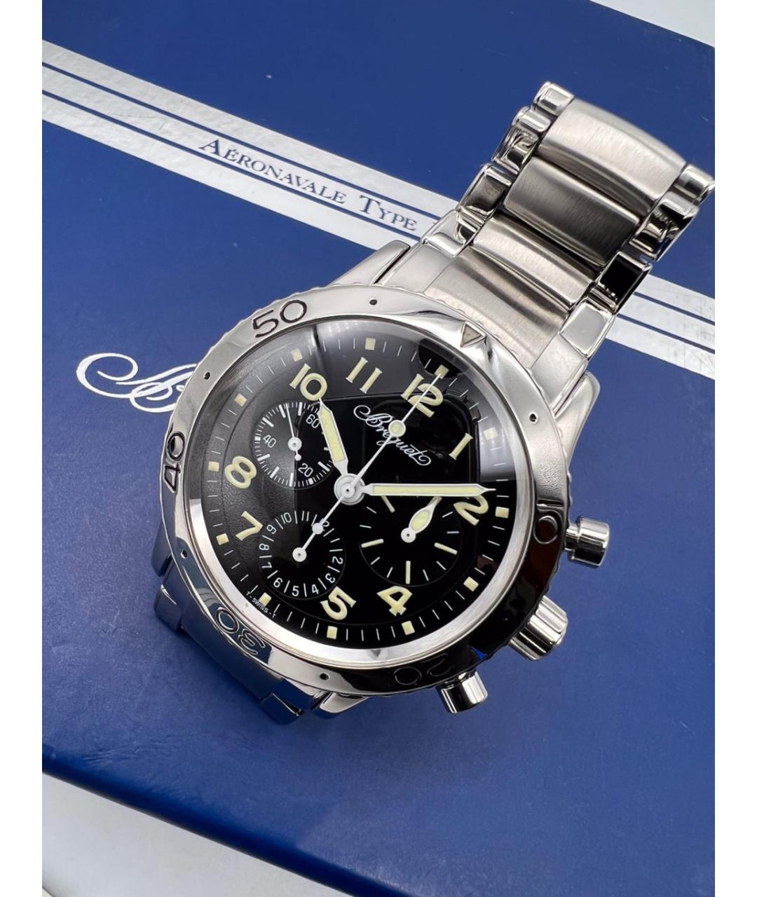 Breguet Черные часы, фото 3