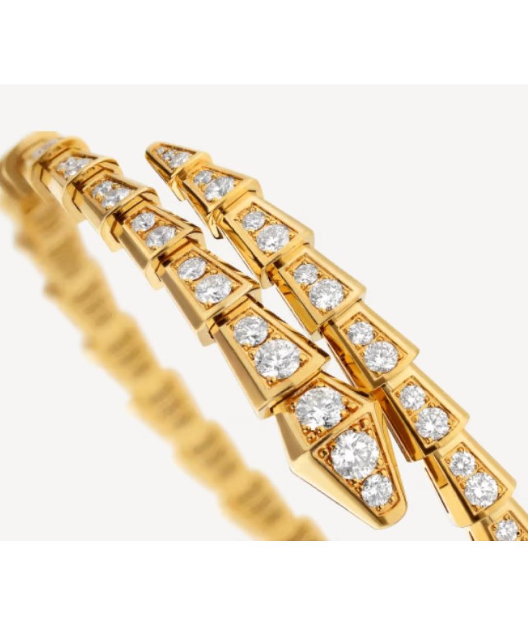 BVLGARI Золотой браслет из желтого золота, фото 3