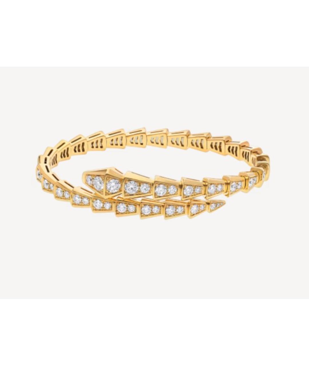 BVLGARI Золотой браслет из желтого золота, фото 2