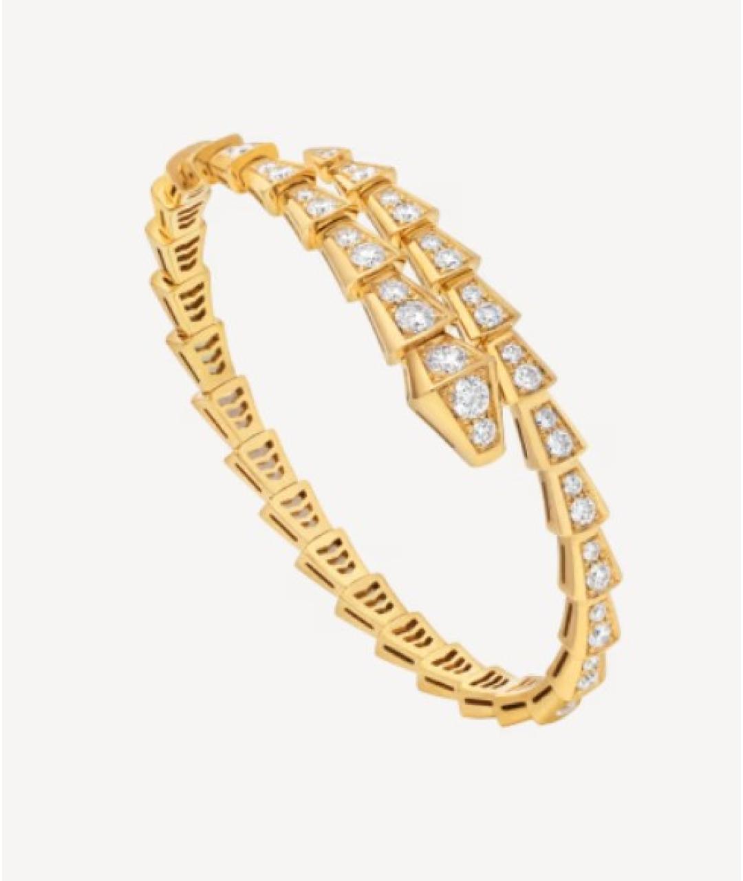 BVLGARI Золотой браслет из желтого золота, фото 7