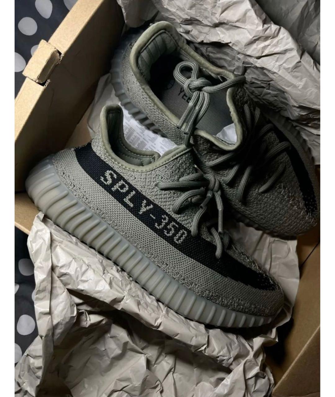 ADIDAS YEEZY Серые кроссовки, фото 4
