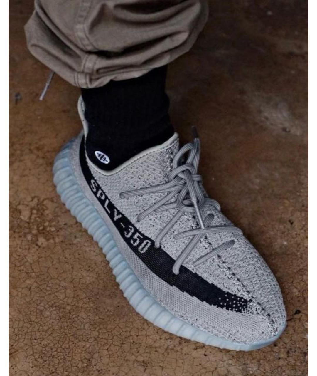 ADIDAS YEEZY Серые кроссовки, фото 5