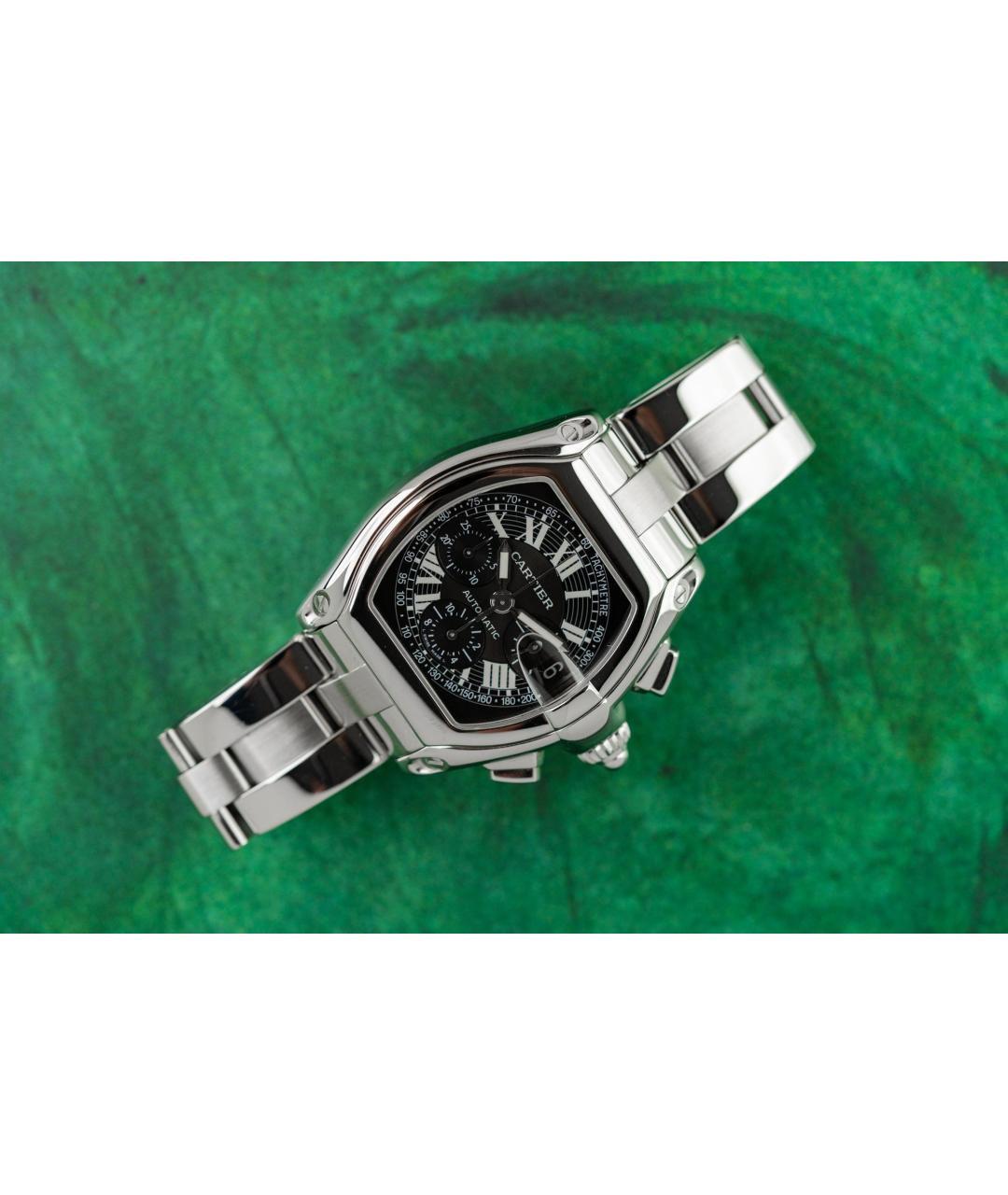 CARTIER Черные часы, фото 3