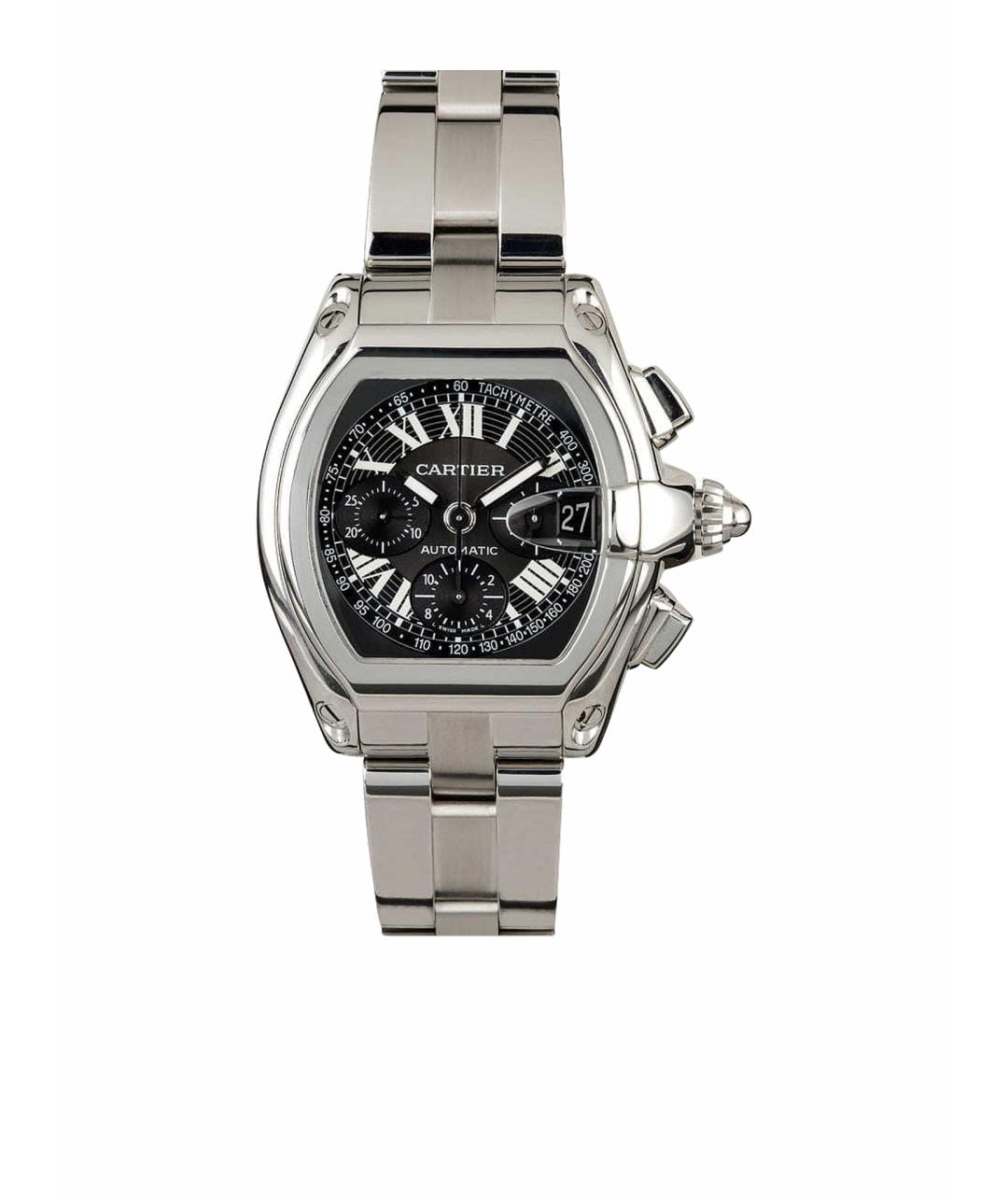 CARTIER Черные часы, фото 1