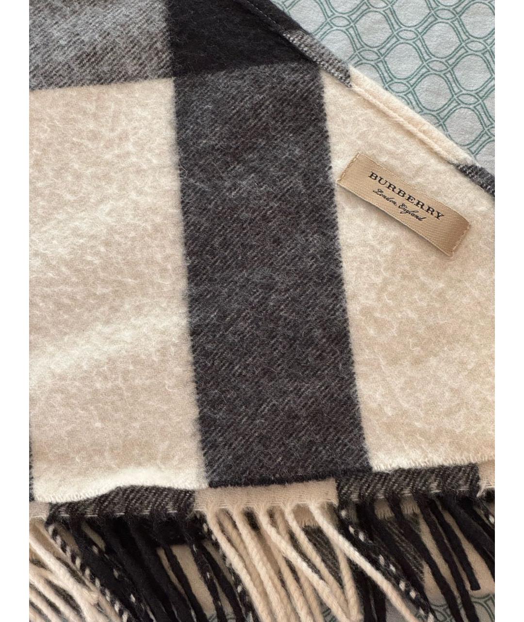 BURBERRY Кашемировый шарф, фото 2