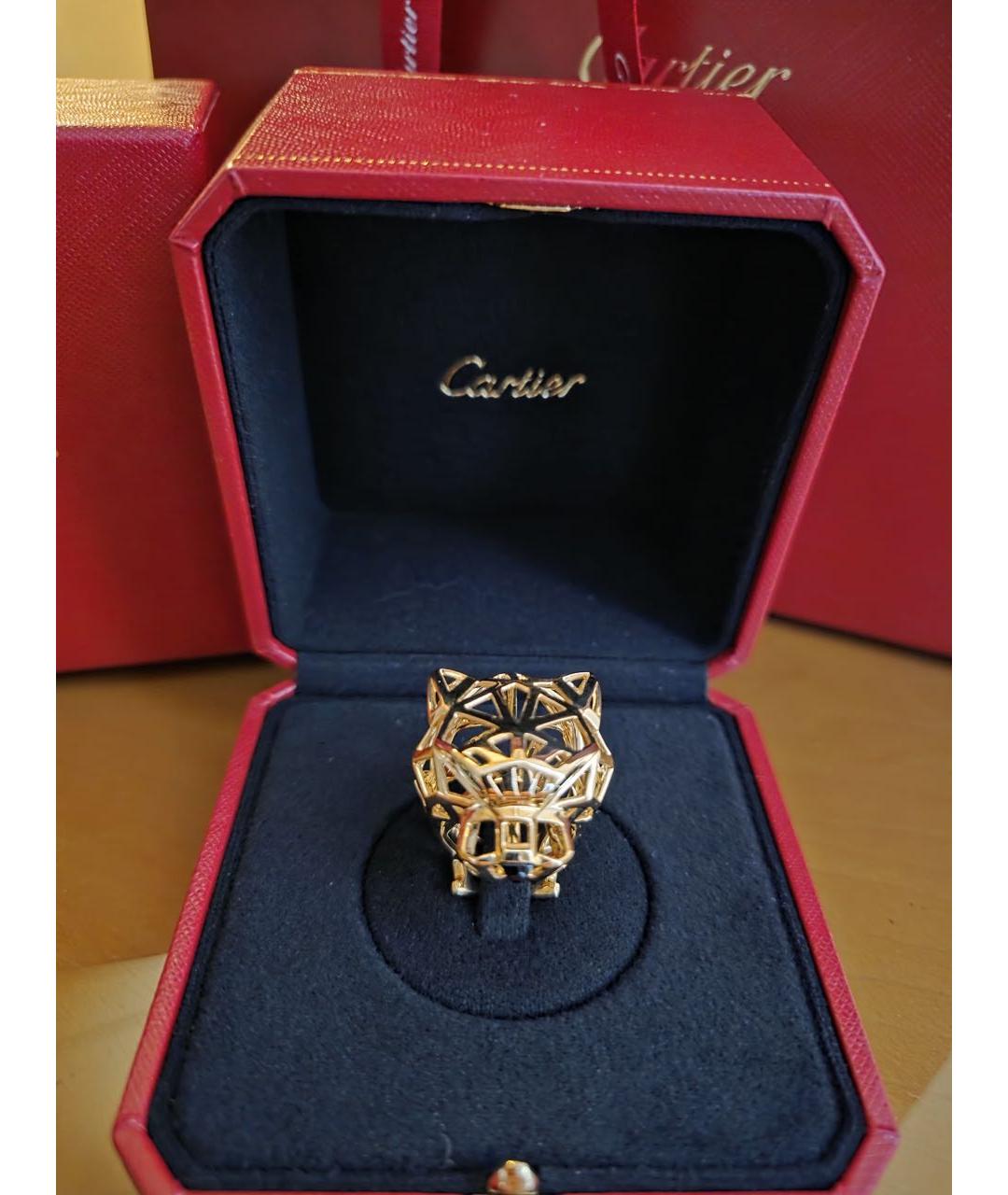 CARTIER Желтое кольцо из желтого золота, фото 2