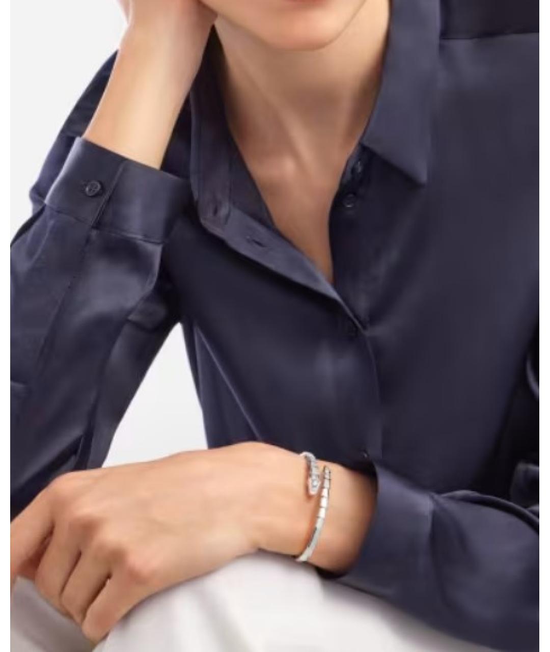 BVLGARI Серебрянный браслет из белого золота, фото 3
