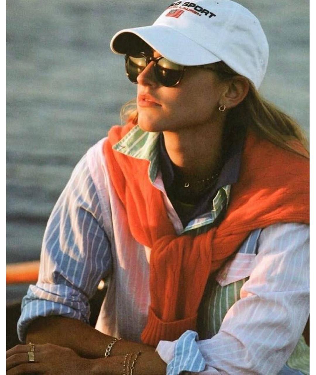 POLO RALPH LAUREN Белая хлопковая кепка, фото 5