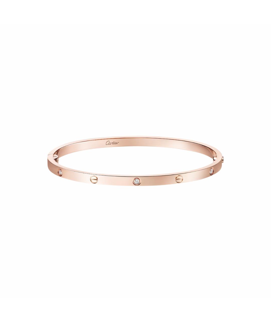 CARTIER Розовый браслет из розового золота, фото 1