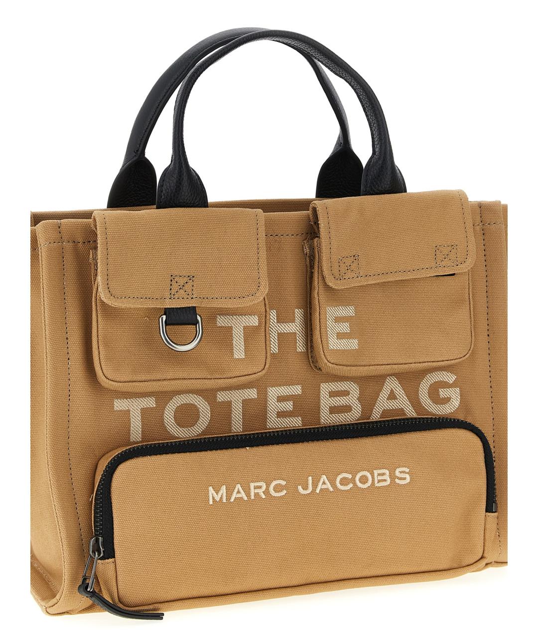 MARC JACOBS Белая хлопковая сумка тоут, фото 3