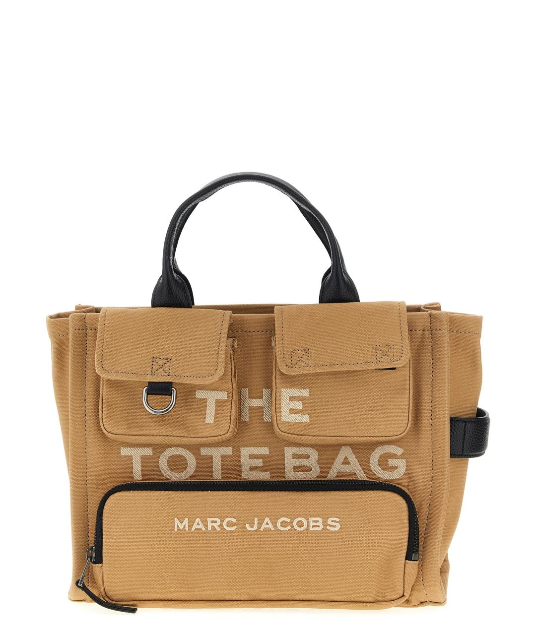 MARC JACOBS Белая хлопковая сумка тоут, фото 1