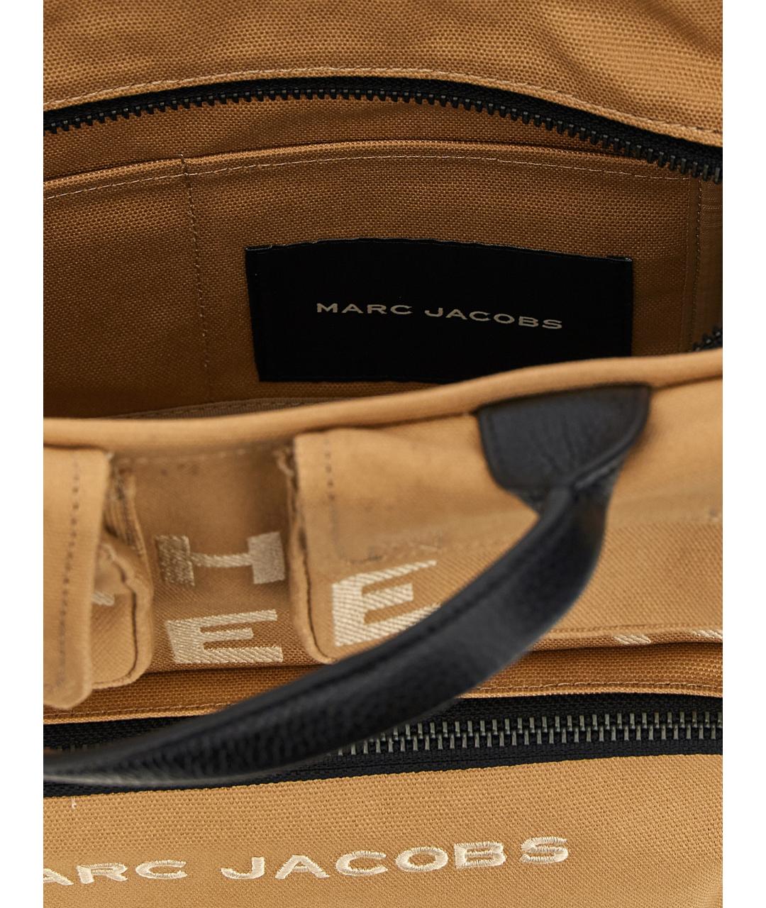 MARC JACOBS Белая хлопковая сумка тоут, фото 4