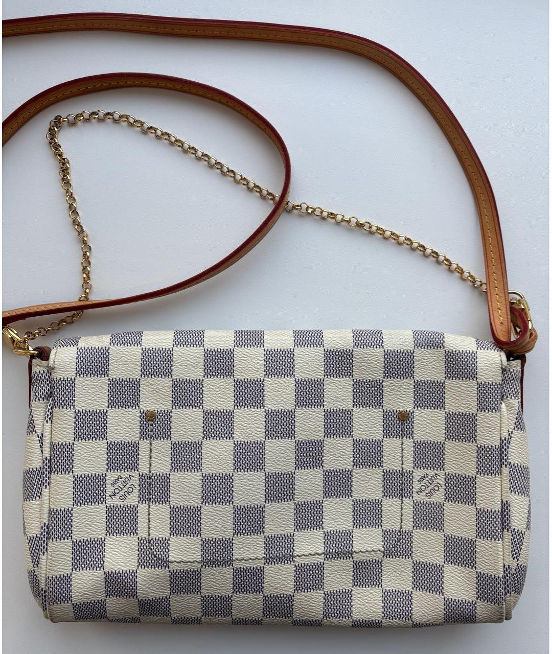 LOUIS VUITTON Бежевая кожаная поясная сумка, фото 2