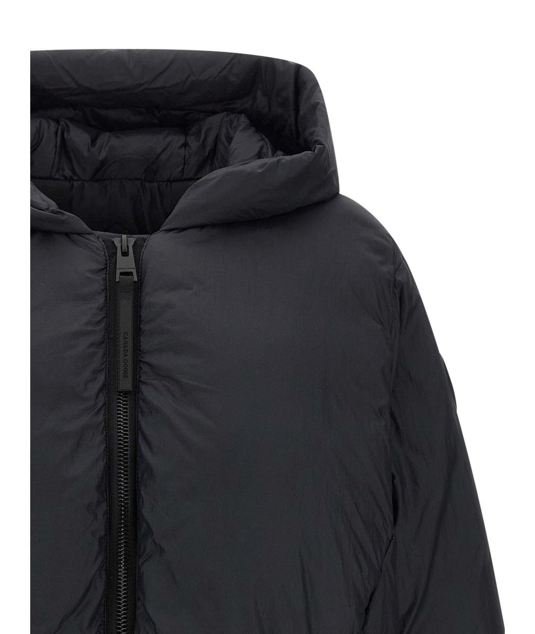 CANADA GOOSE Черная полиамидовая куртка, фото 3