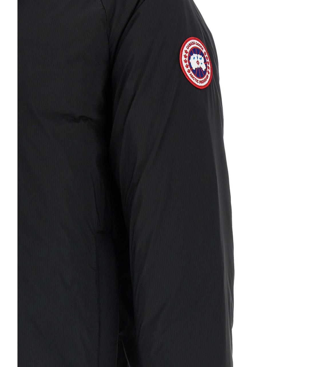 CANADA GOOSE Черная полиамидовая куртка, фото 4