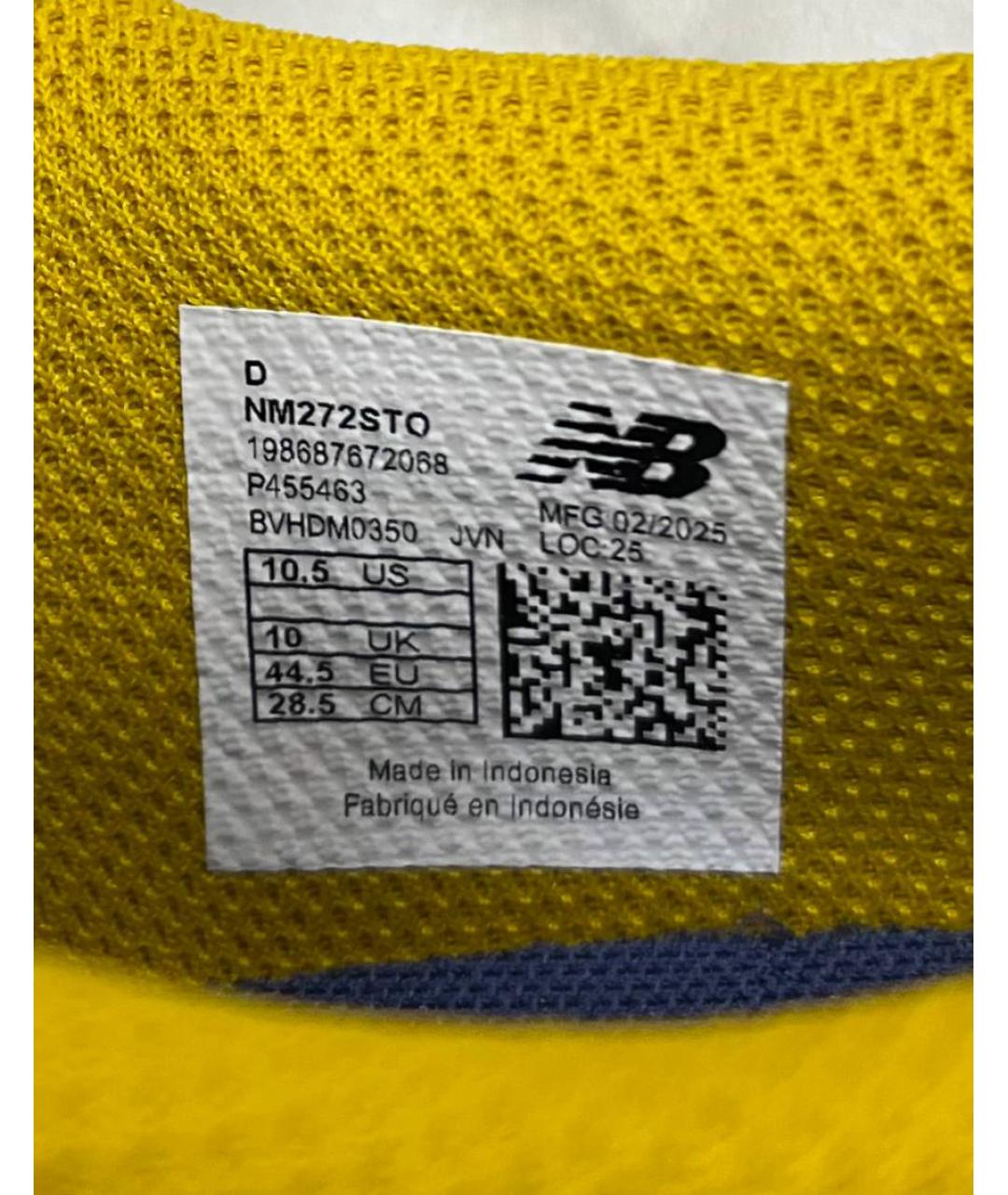 STONE ISLAND Желтые низкие кроссовки / кеды, фото 4