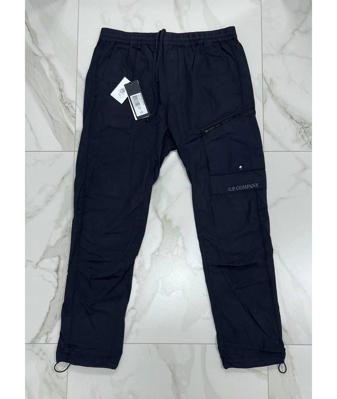 CP COMPANY Темно-синие хлопковые повседневные брюки, фото 10