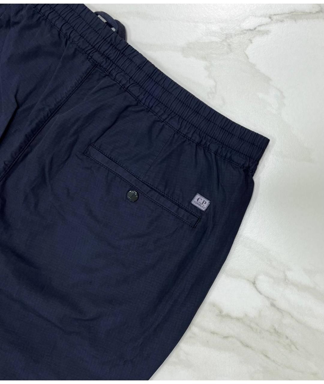 CP COMPANY Темно-синие хлопковые повседневные брюки, фото 6