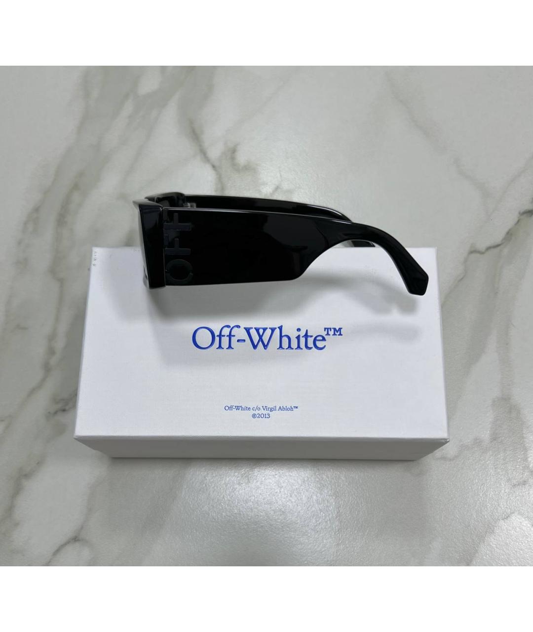 OFF-WHITE Черные солнцезащитные очки, фото 3