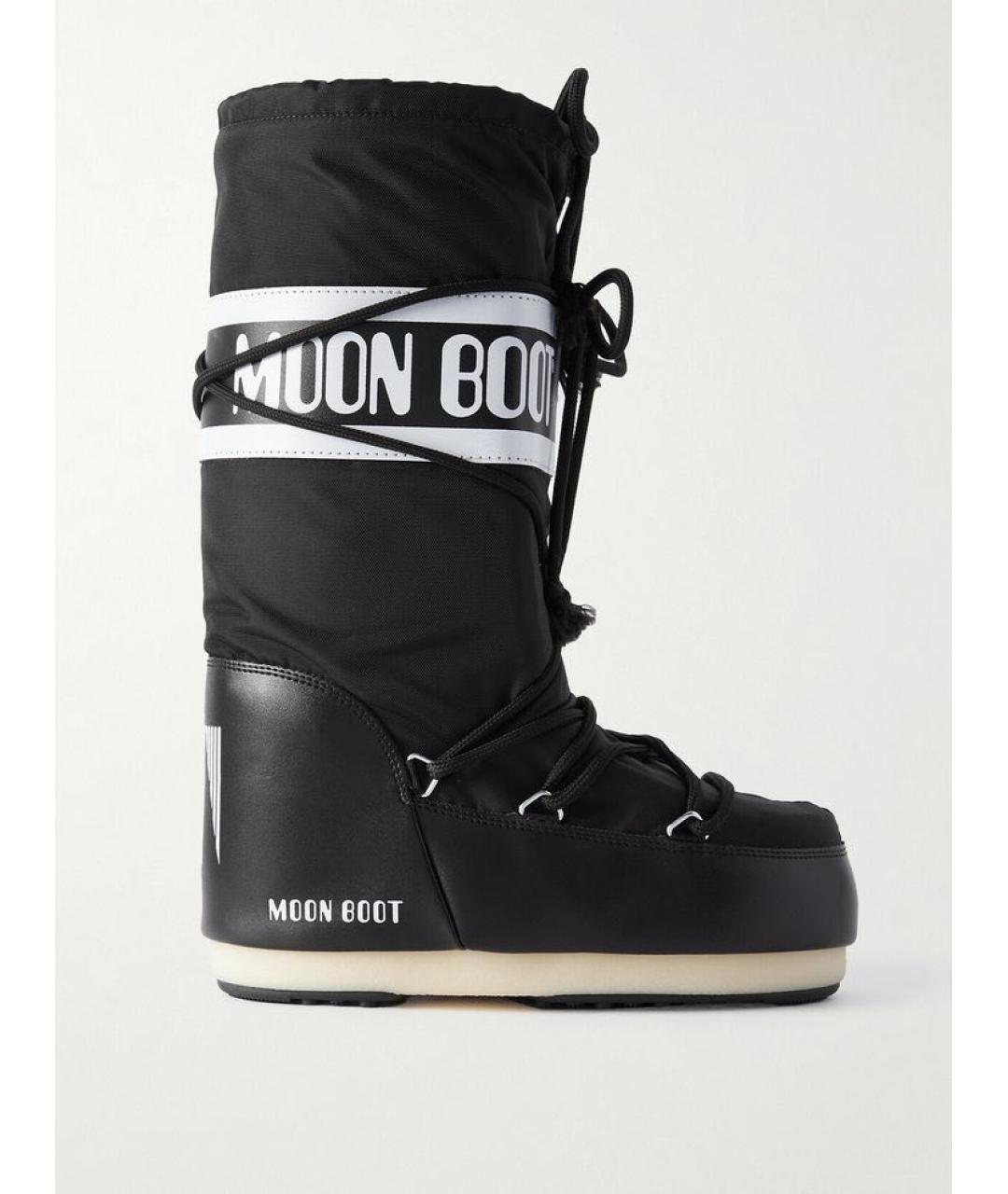 MOON BOOT Черные сапоги, фото 6