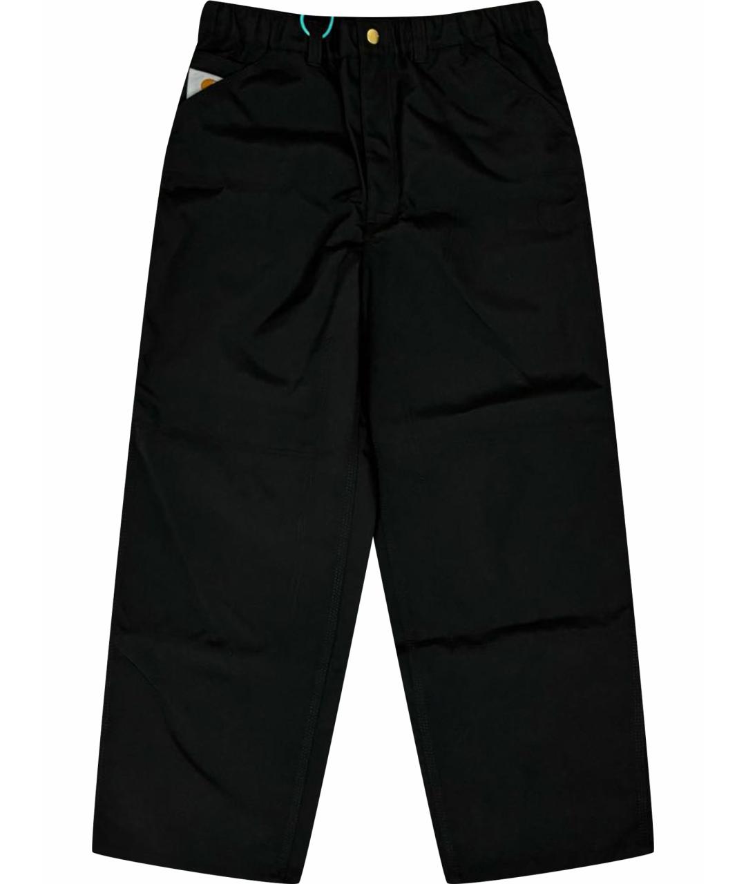CARHARTT WIP Черные полиамидовые повседневные брюки, фото 1