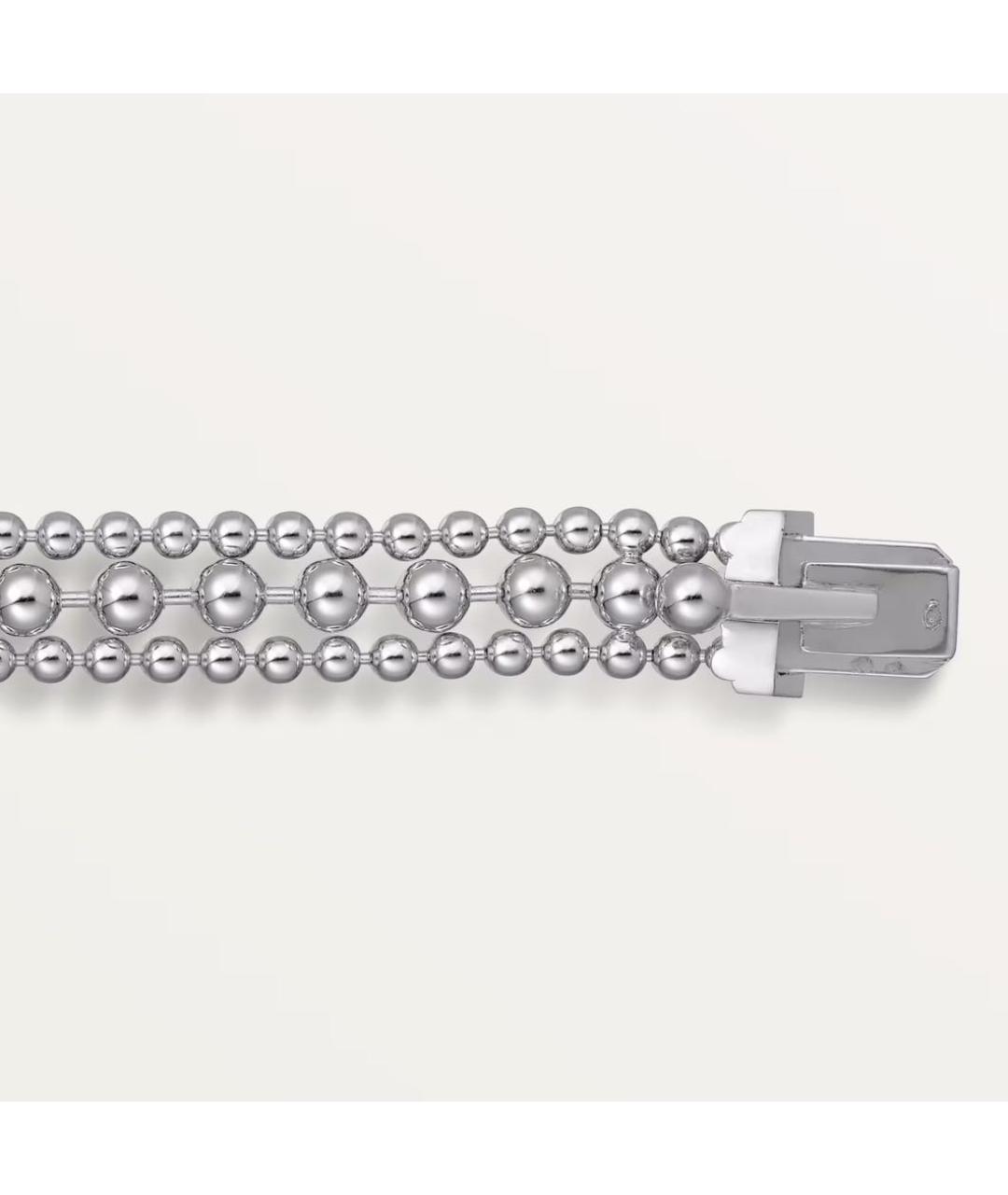 CARTIER Белый браслет из белого золота, фото 4