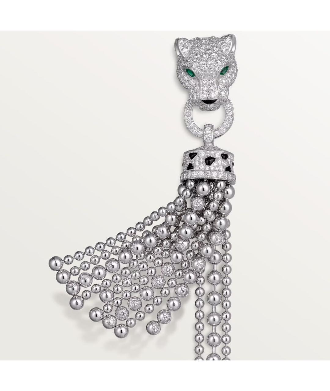 CARTIER Белый браслет из белого золота, фото 5