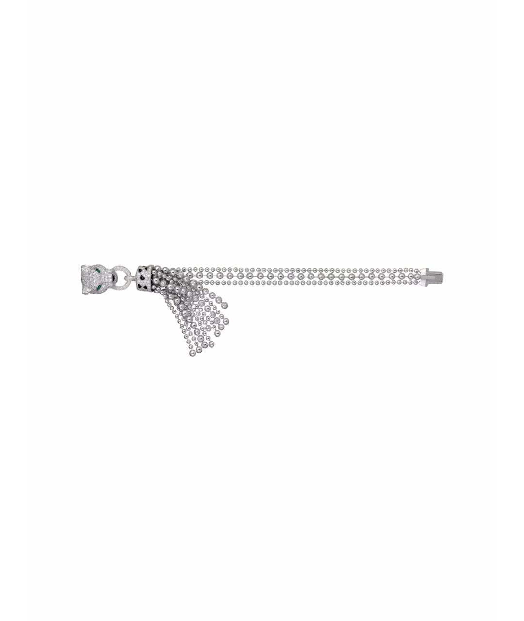 CARTIER Белый браслет из белого золота, фото 1