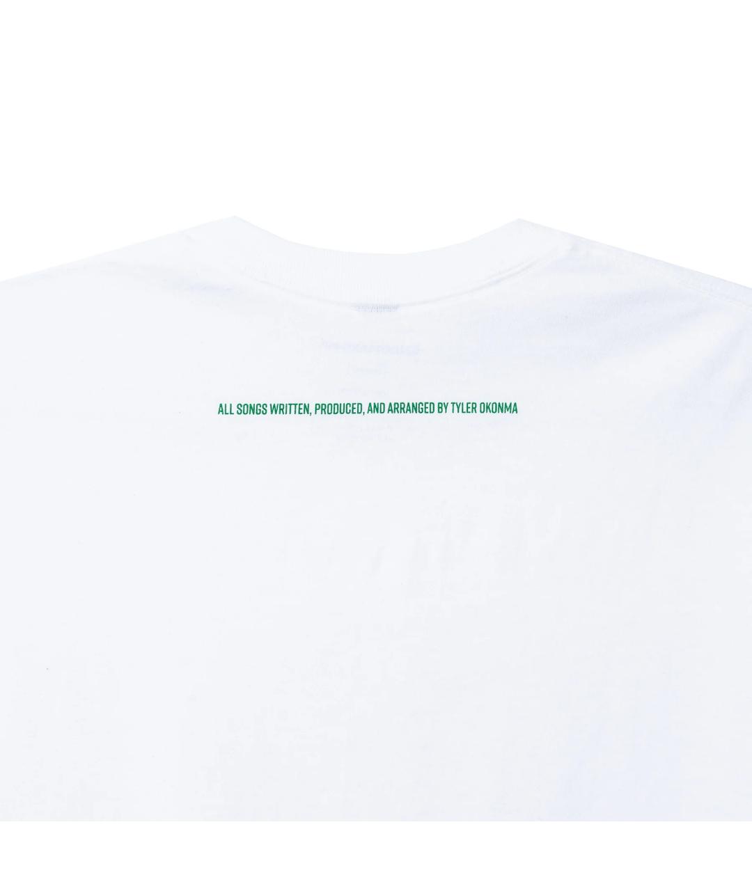 Golf Le Fleur Белая хлопковая футболка, фото 3