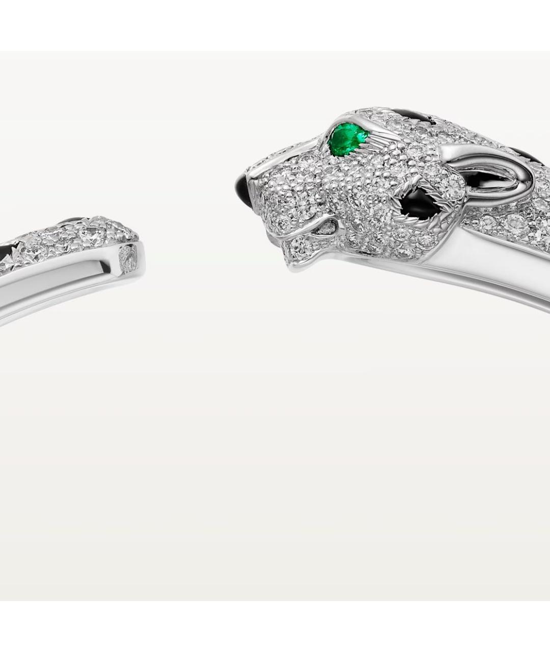 CARTIER Белый браслет из белого золота, фото 4