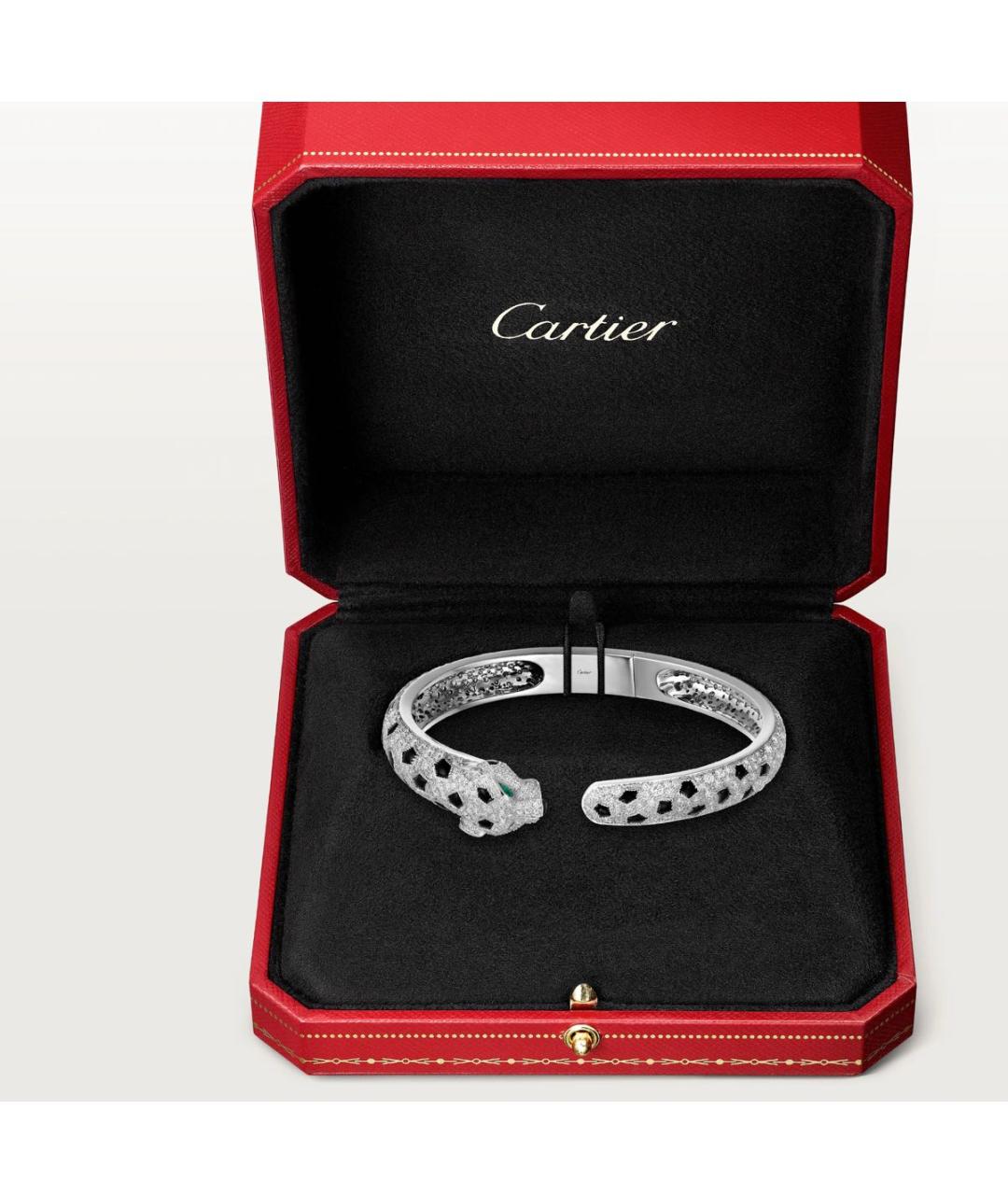 CARTIER Белый браслет из белого золота, фото 8