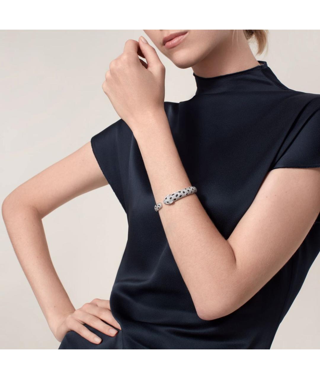 CARTIER Белый браслет из белого золота, фото 2