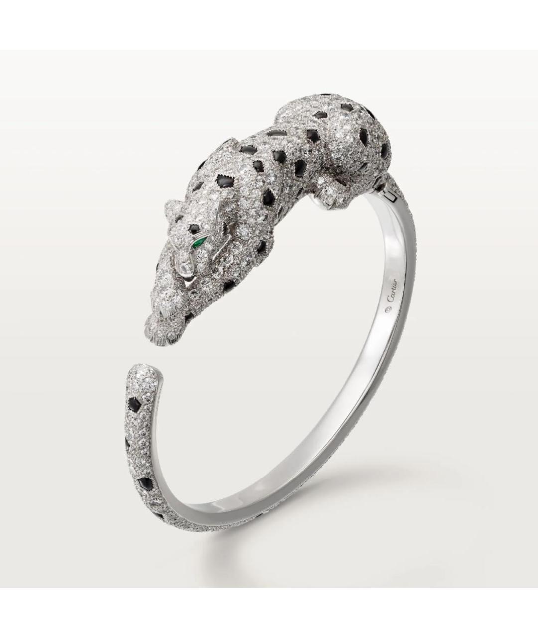 CARTIER Белый браслет из белого золота, фото 9