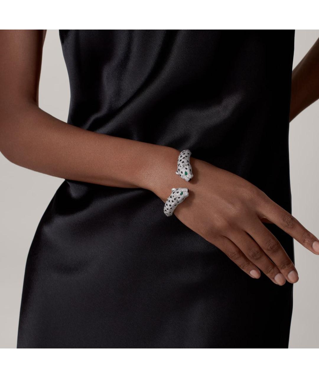 CARTIER Белый браслет из белого золота, фото 2