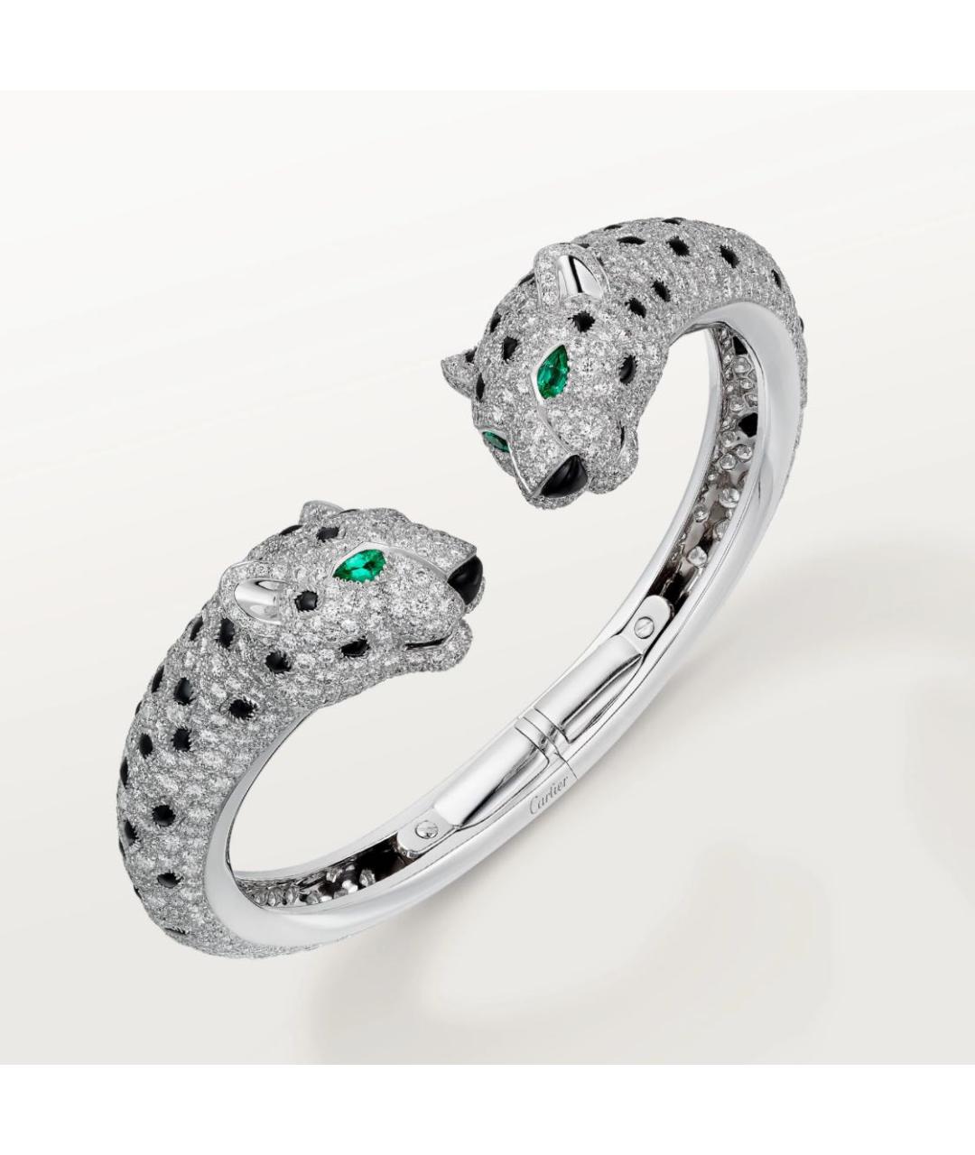 CARTIER Белый браслет из белого золота, фото 9