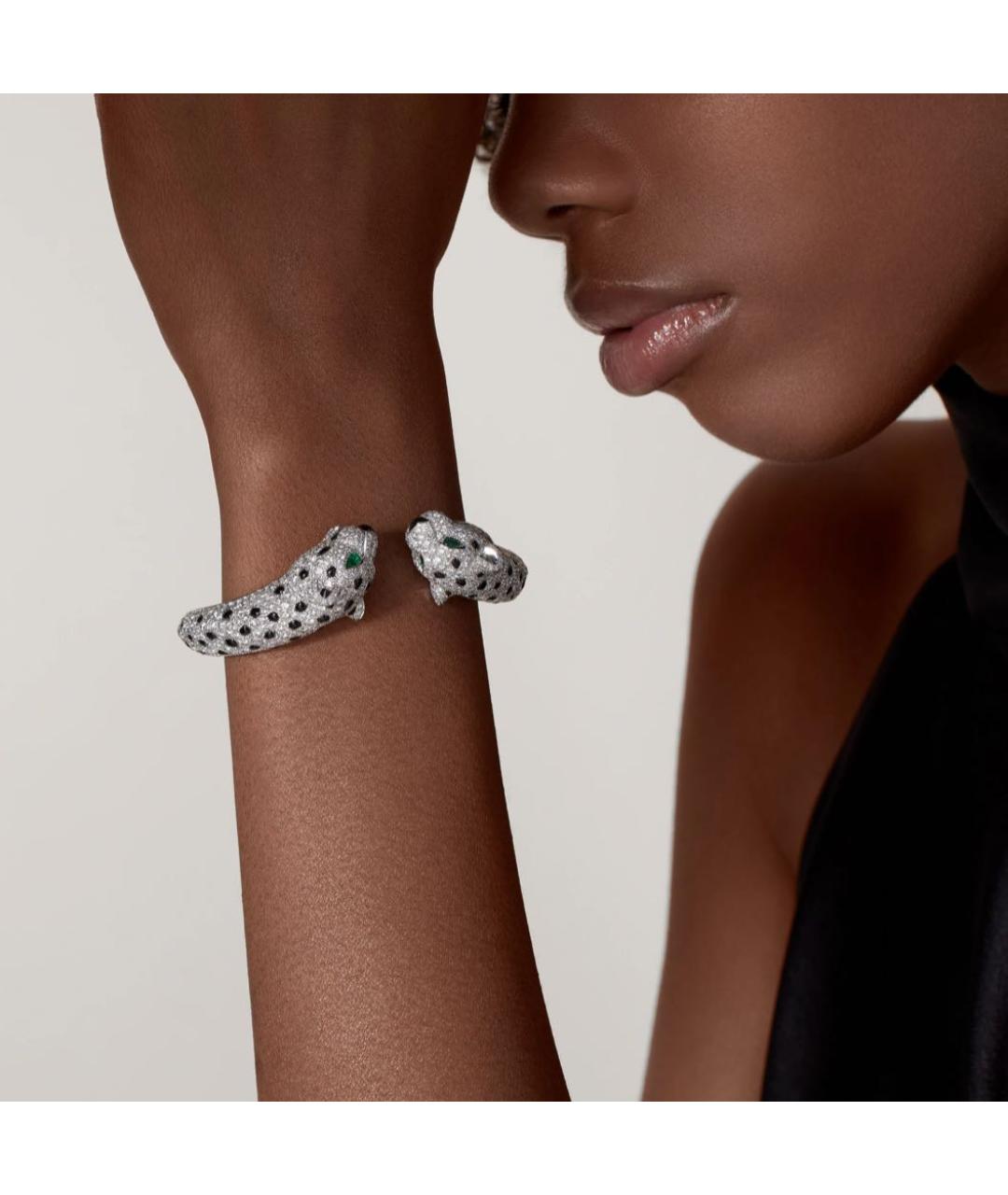 CARTIER Белый браслет из белого золота, фото 4