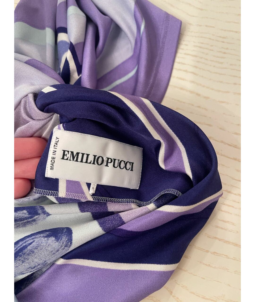 EMILIO PUCCI Шелковая майка, фото 4