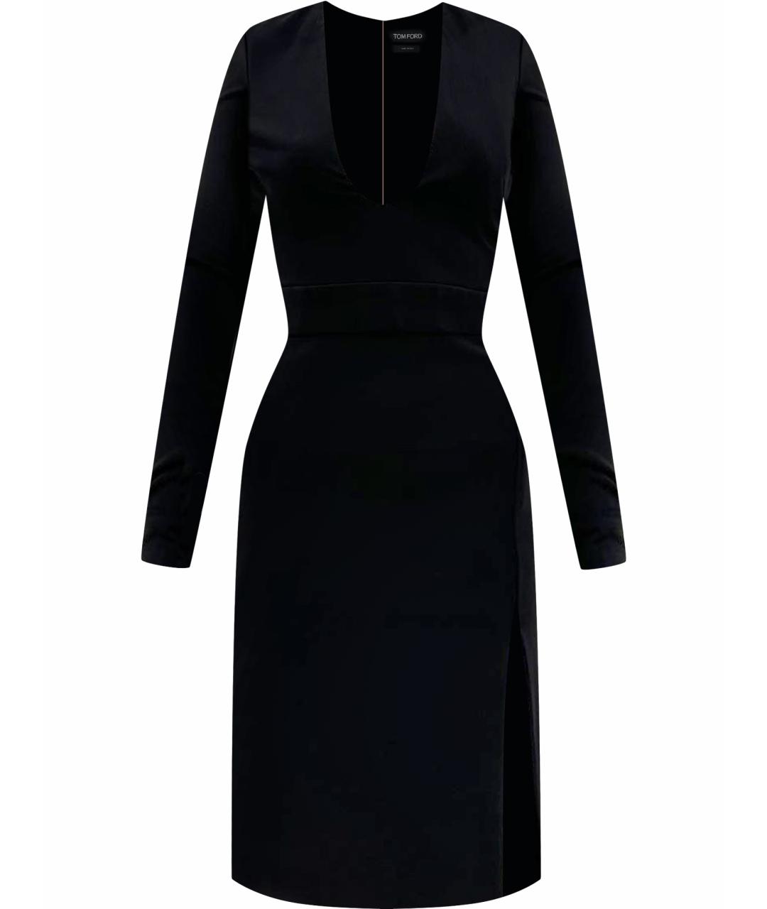 TOM FORD Черное коктейльное платье, фото 1