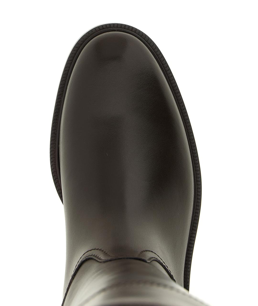 BRUNELLO CUCINELLI Коричневые кожаные ботинки, фото 4