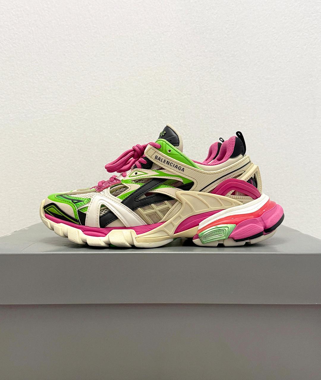 BALENCIAGA Розовые кроссовки, фото 4