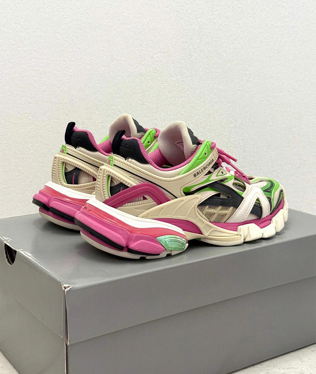 BALENCIAGA Розовые кроссовки, фото 7