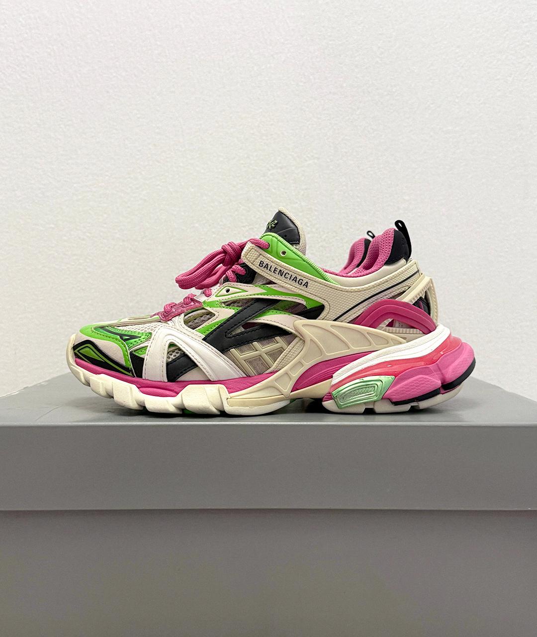 BALENCIAGA Розовые кроссовки, фото 4