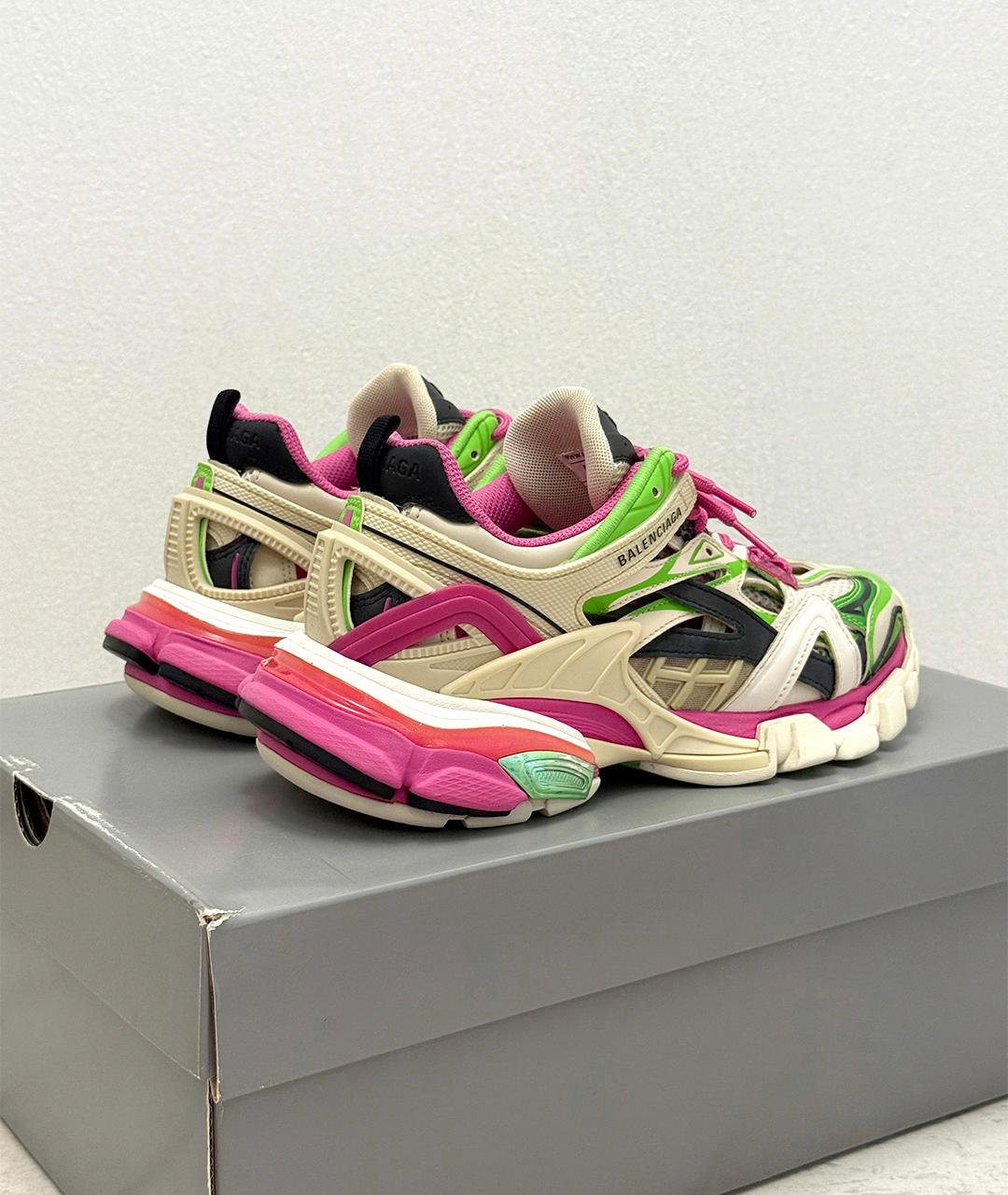 BALENCIAGA Розовые кроссовки, фото 7