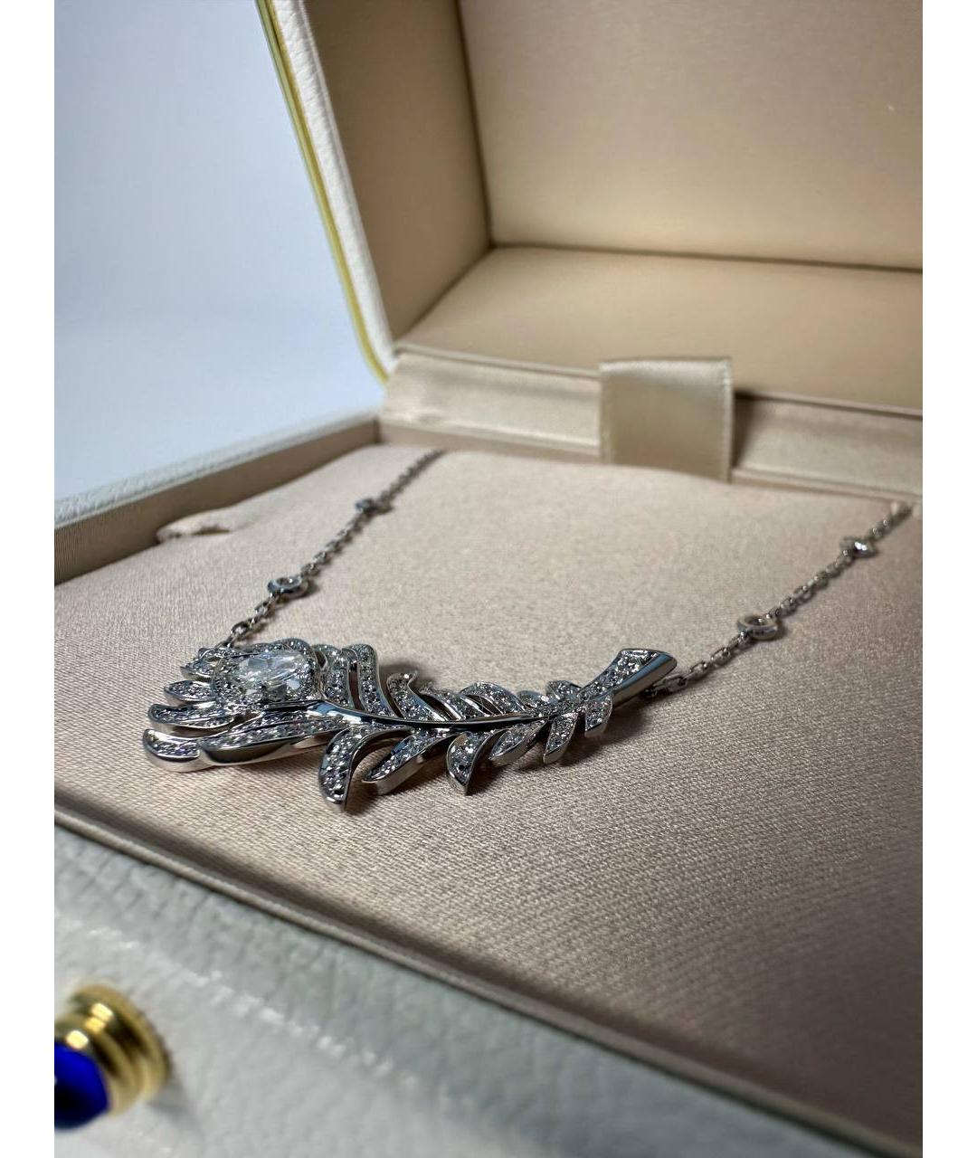 BOUCHERON Серебряная подвеска из белого золота, фото 5