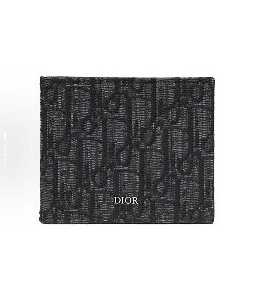 CHRISTIAN DIOR Черный кошелек, фото 4