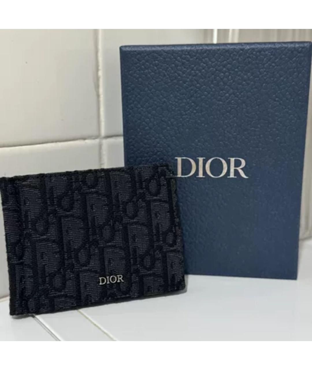 CHRISTIAN DIOR Черный кошелек, фото 3