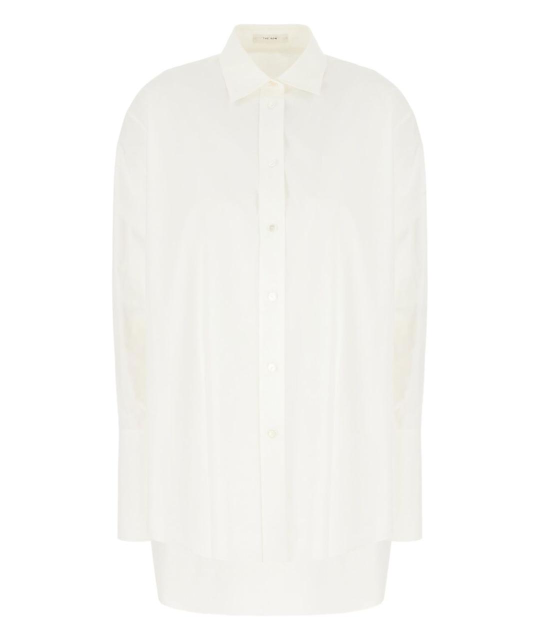 THE ROW Белая хлопковая рубашка, фото 1